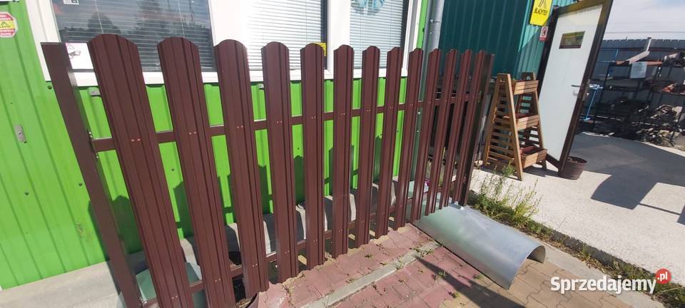 Sztachety metalowe Ogrodzenie poziome Blachtex Budownictwo i akcesoria małopolskie Limanowa