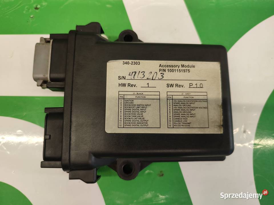 Sterownik Moduł Komputer 3402303 DeutzFahr Elektryka i zapłon Wilkowo
