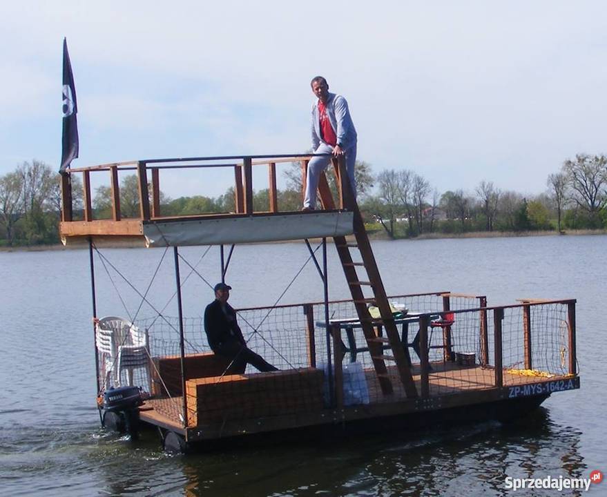 Tratwa katamaran catamaran ponton łódka Sporty wodne Myślibórz sprzedam