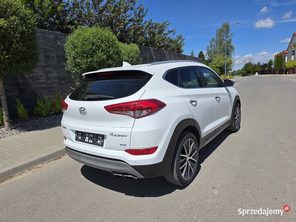 Hyundai Tucson 16T 177 benzyna 4x4 automat full lubelskie Lublin