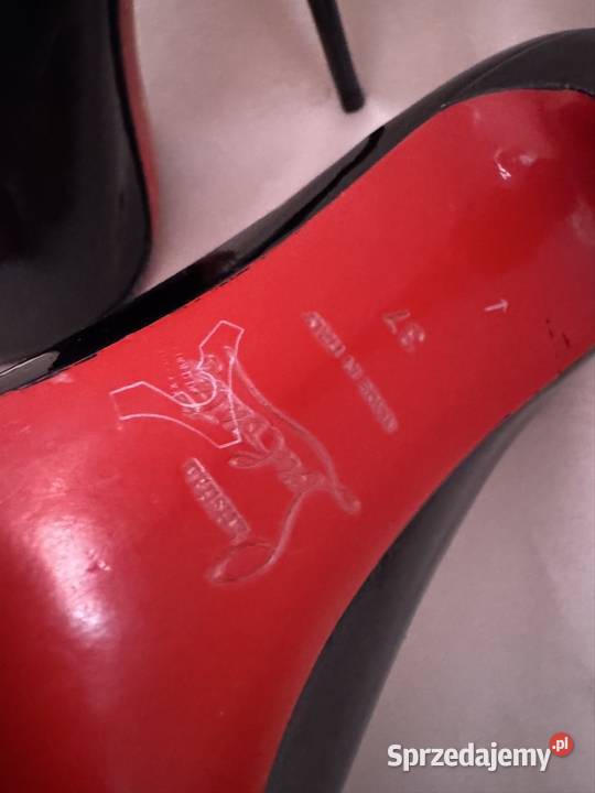 Szpilki Louboutin rozmiar 37 wysokość obcasa 12 Warszawa sprzedam