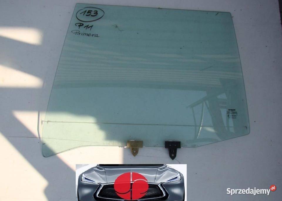 NISSAN PRIMERA P11 SZYBA BOCZNA DRZWI TYLNYCH Nowy Tomyśl