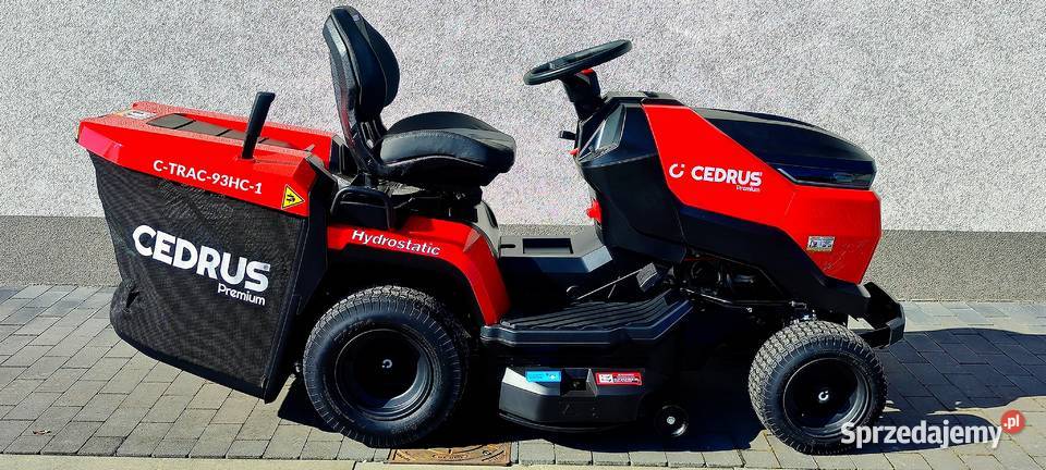 Kosiarka traktorek Cedrus CTrac 93HC1 Nowa pług Traktorki