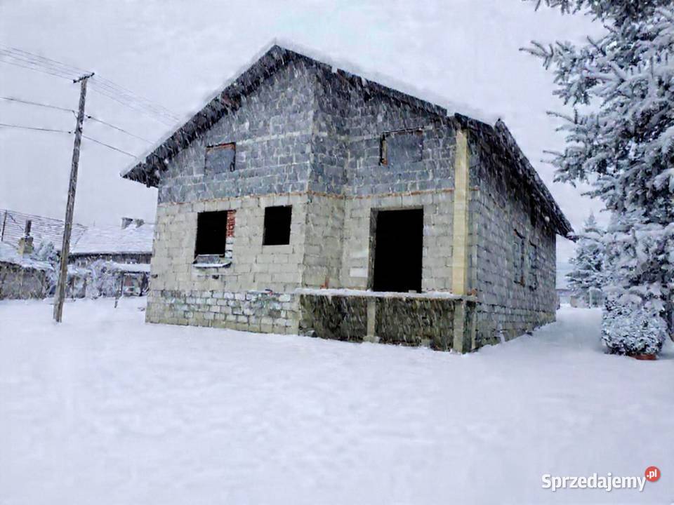 Dom w stanie surowym Warzyce