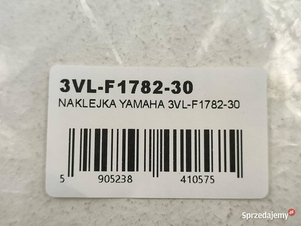 NAKLEJKA BOOSTER NA ZADUPEK YAMAHA CW50 1990