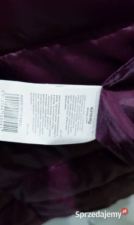 Damska lekko pikowana kurtka Sinsay Moda i Styl