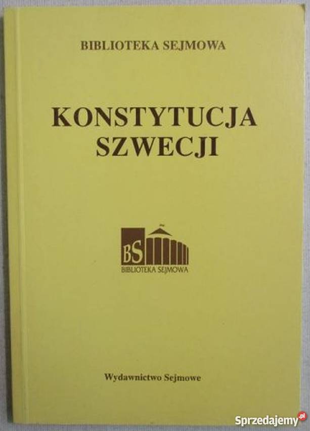 KONSTYTUCJA SZWECJI Łódź
