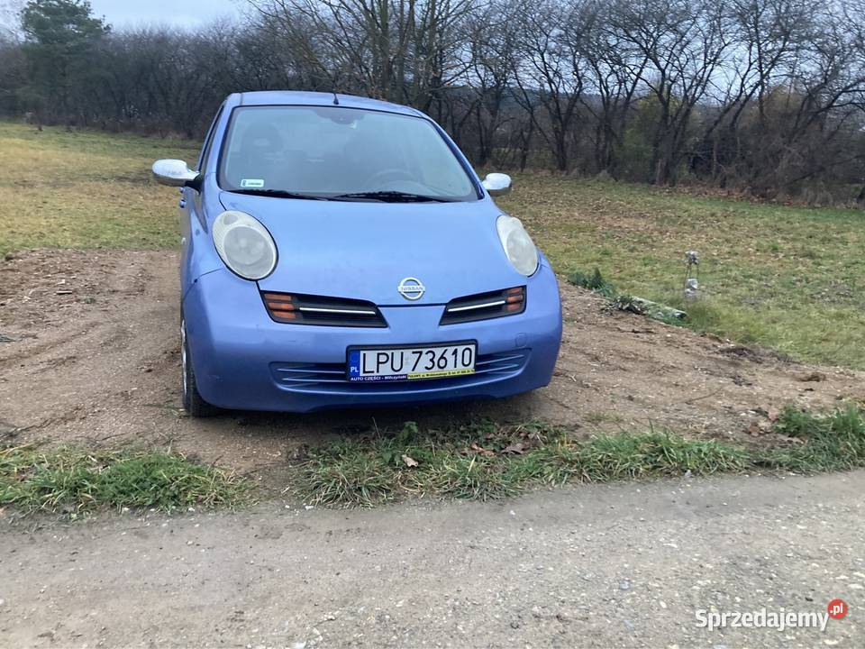 Nissan Micra 15 dci 2004r klimatyzacja aluminiowe felgi Góra Puławska