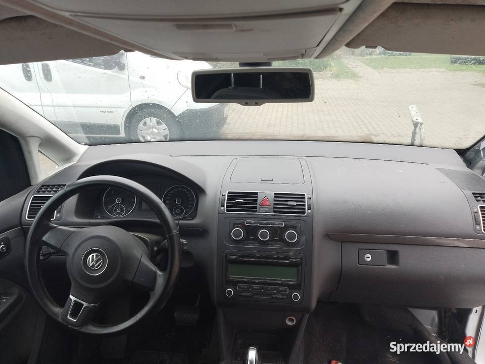 Konsola deska VW Touran lifting 2013 komplet Leśce