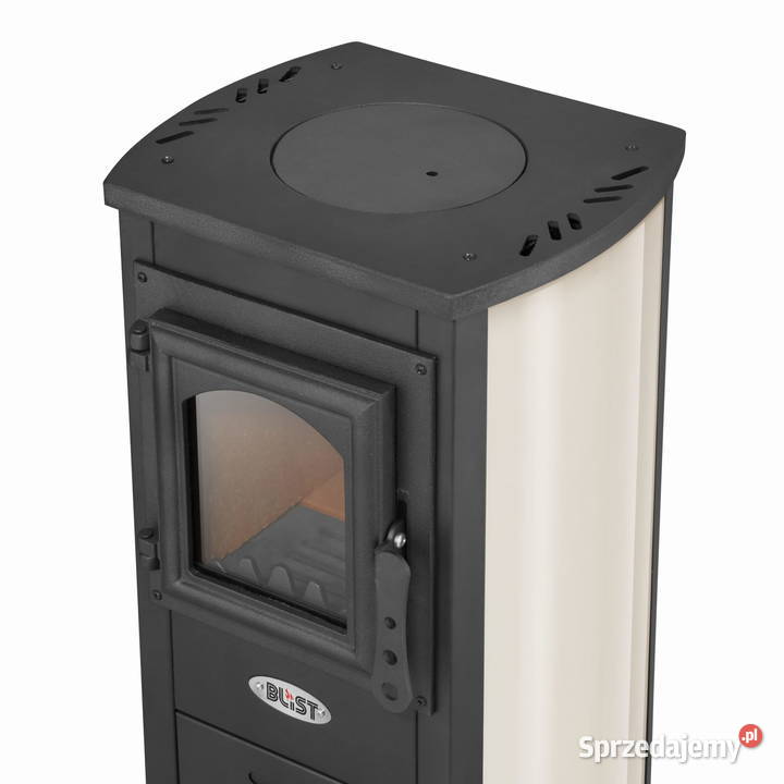 MOCNY ŻELIWNY Piec koza kominek BLIST Ekonomik Katowice