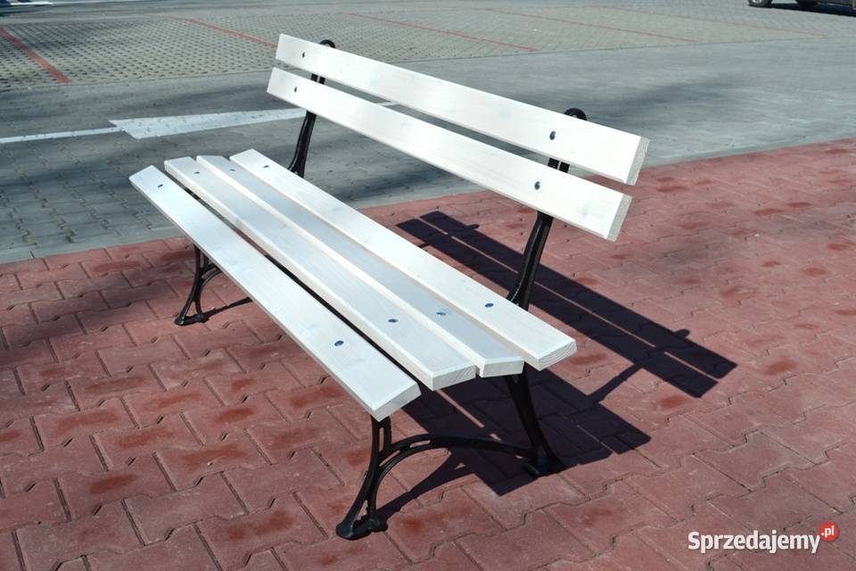 Ławka ogrodowa parkowa miejska odlewy żeliwne Zalesie sprzedam