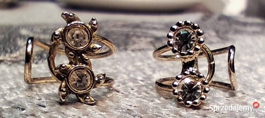 Kolczyki kpl 2 na małżowinę uszną mazowieckie