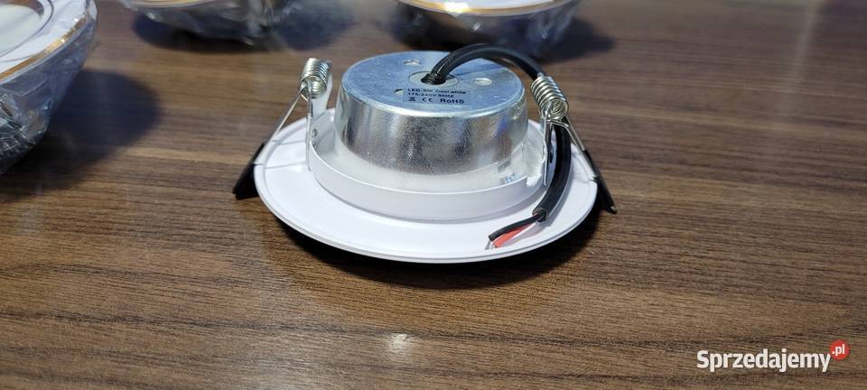 Lampa LED Downlight 230V Lampa sufitowa 5W 4 Oprawy i oczka Sosnowiec