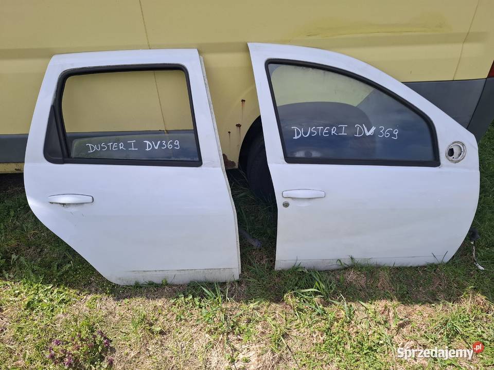 DACIA DUSTER I drzwi prawe przód tył przód białe Kielce