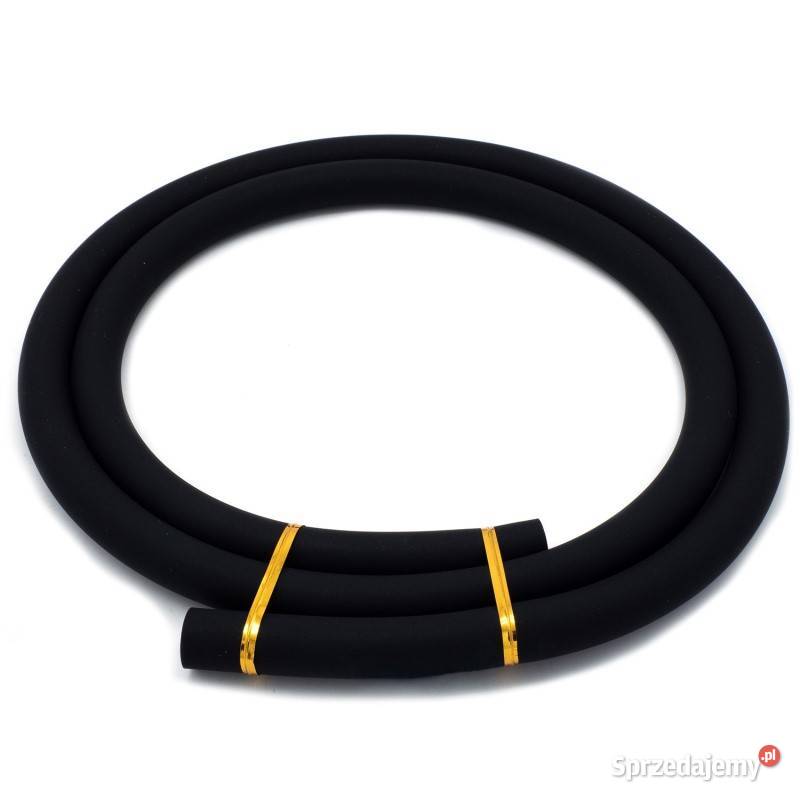 Wąż Silikonowy Fajka Wodnej Sziszashisha Czarny Łódź sprzedam