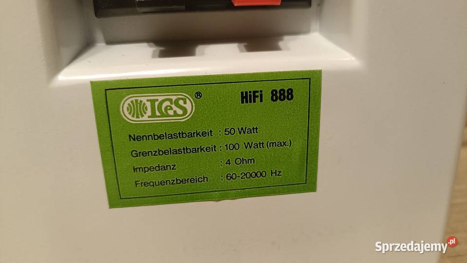 2 x GŁOŚNIK ICS HIFI 888 Poznań