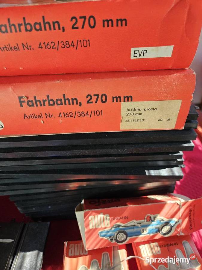 Tor samochodowy AutoRennbahn lata 80te Płońsk