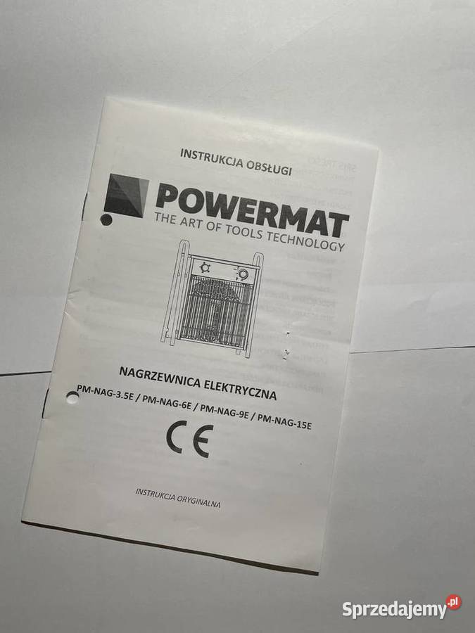 nagrzewnica 400V 6kW przedłużacz 14 mb grzejnik Grzejniki Aleksandrów Łódzki