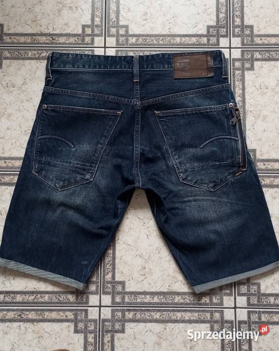Gstar Raw krótkie spodenki jeansowe męskie podkarpackie Sędziszów Małopolski