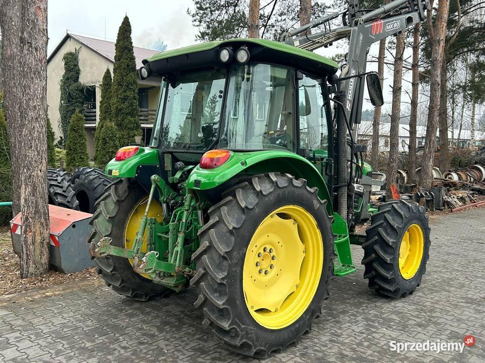 John Deere 5720 Tur MX 5090R Claas Axos 340 mazowieckie Laskowiec