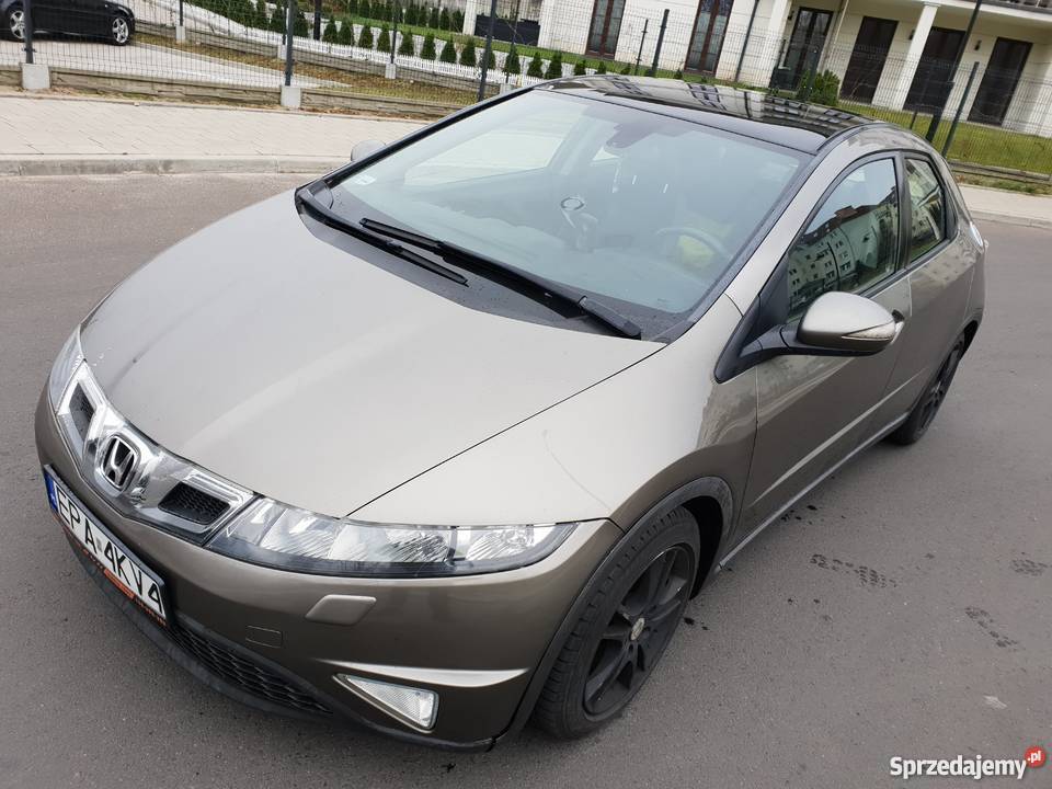 Honda Civic VIII UFO Stan 22D Panorama 2007r autoalarm łódzkie