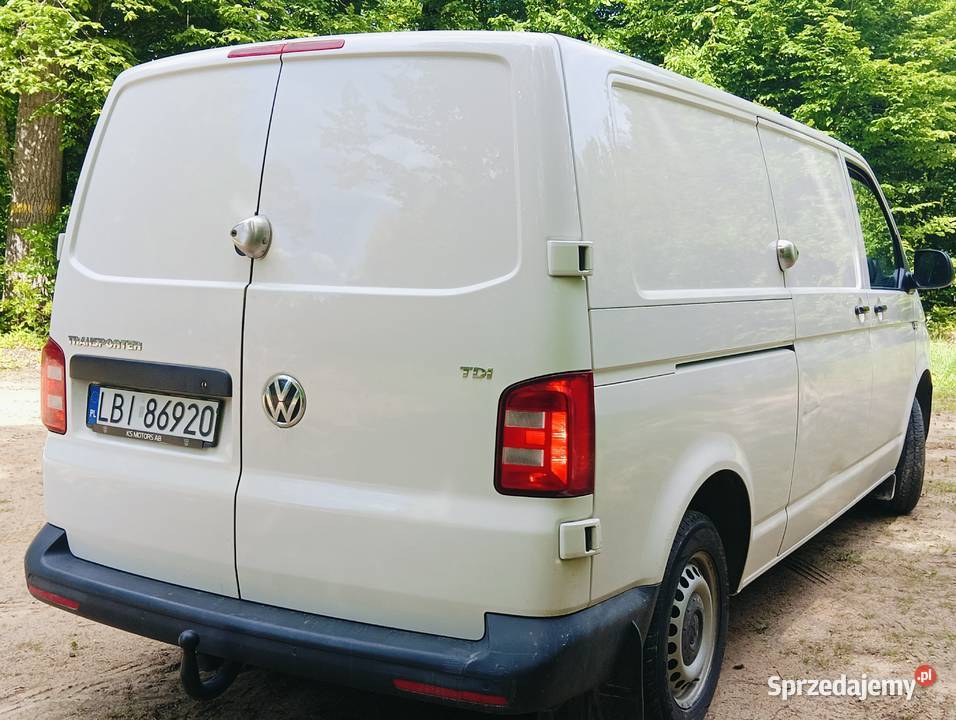VW TransporterT6 2016r 20 TDI 150 super stan Grabanów-Kolonia