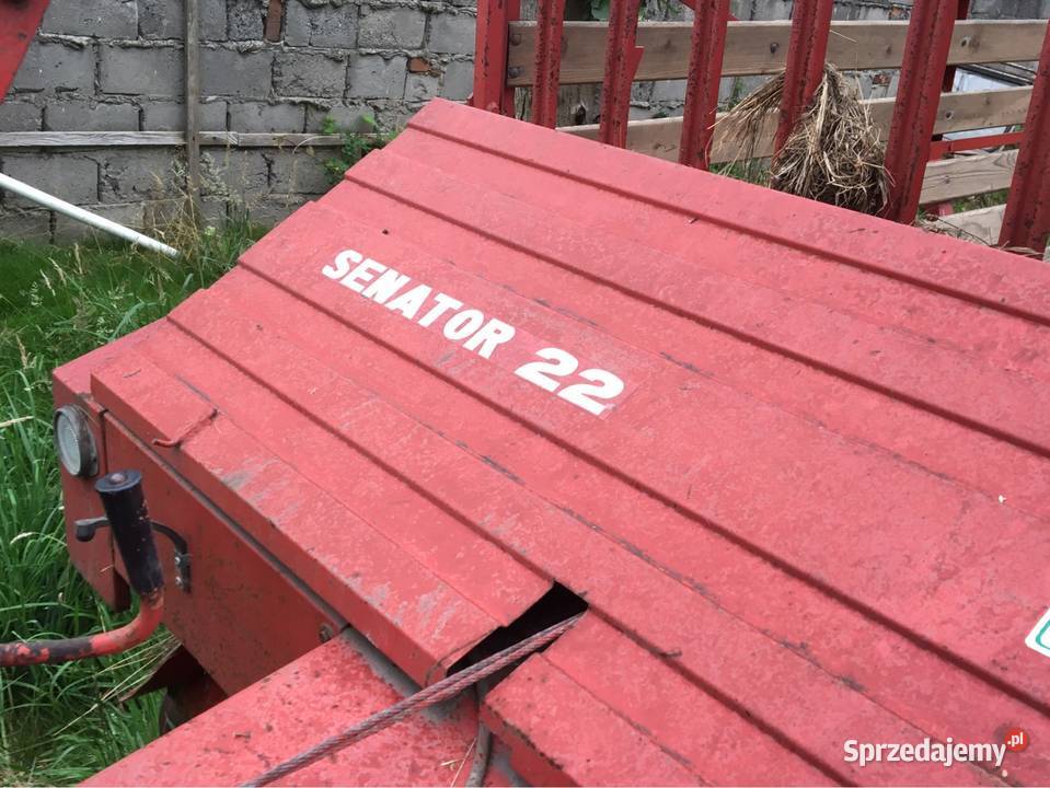 Przyczepa samozbierajaca Krone SIP Maszyny rolnicze Kobylno