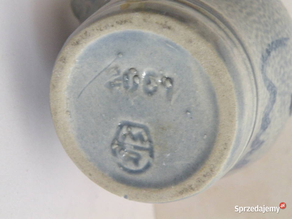 Dzbanek wazon z PRLu 2 Sygnowane Andrychów
