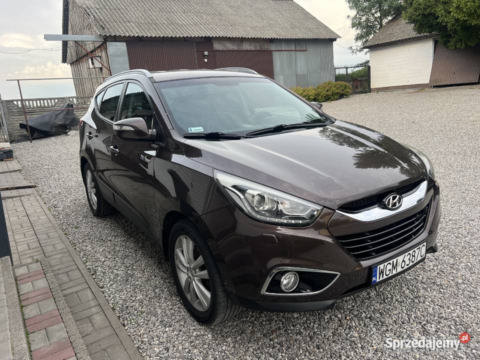 Hyundai ix35 Lift 2014r 20 CRDI 136 4WD Premium Motoryzacja świętokrzyskie Nowa Słupia sprzedam