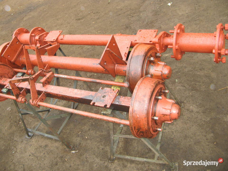 Fabrycznie nowe osie do rozrzutnika i przyczepy nieuszkodzony lubelskie Ryki