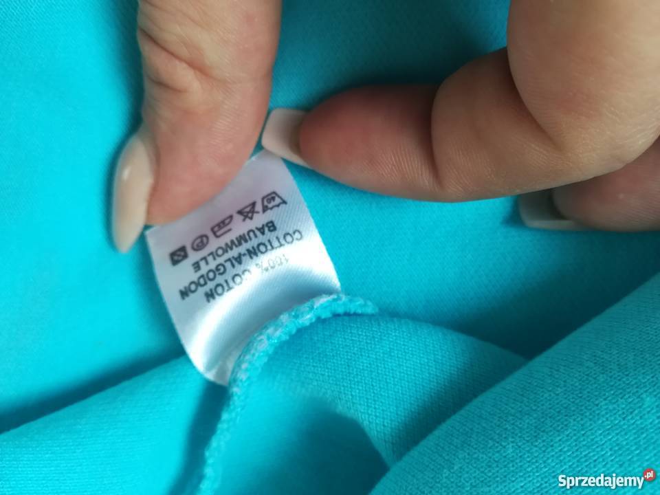 Polo Ralph Lauren błękitna rozmiar S M koszulka Wrocław sprzedam