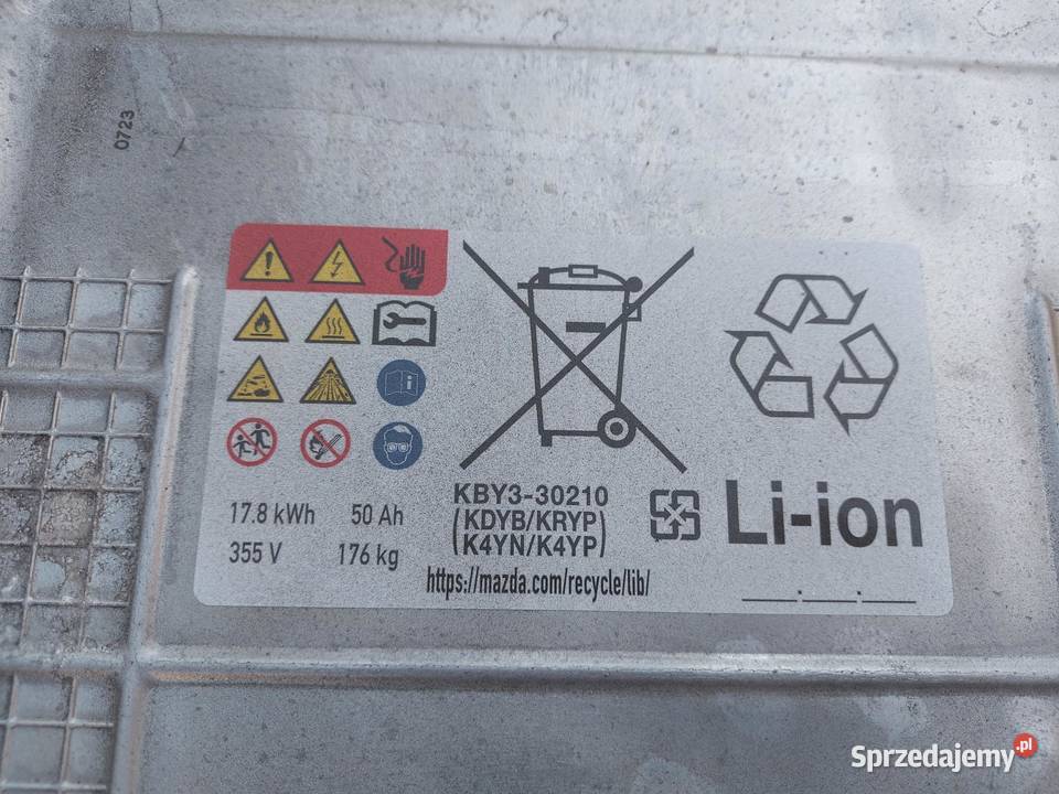 Mazda CX60 2023 akumulator bateria prawa lewa Akumulatory Motoryzacja