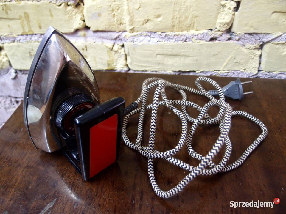 Żelazko turystyczne ZSRR CCCP VT400 z okresu Łódź