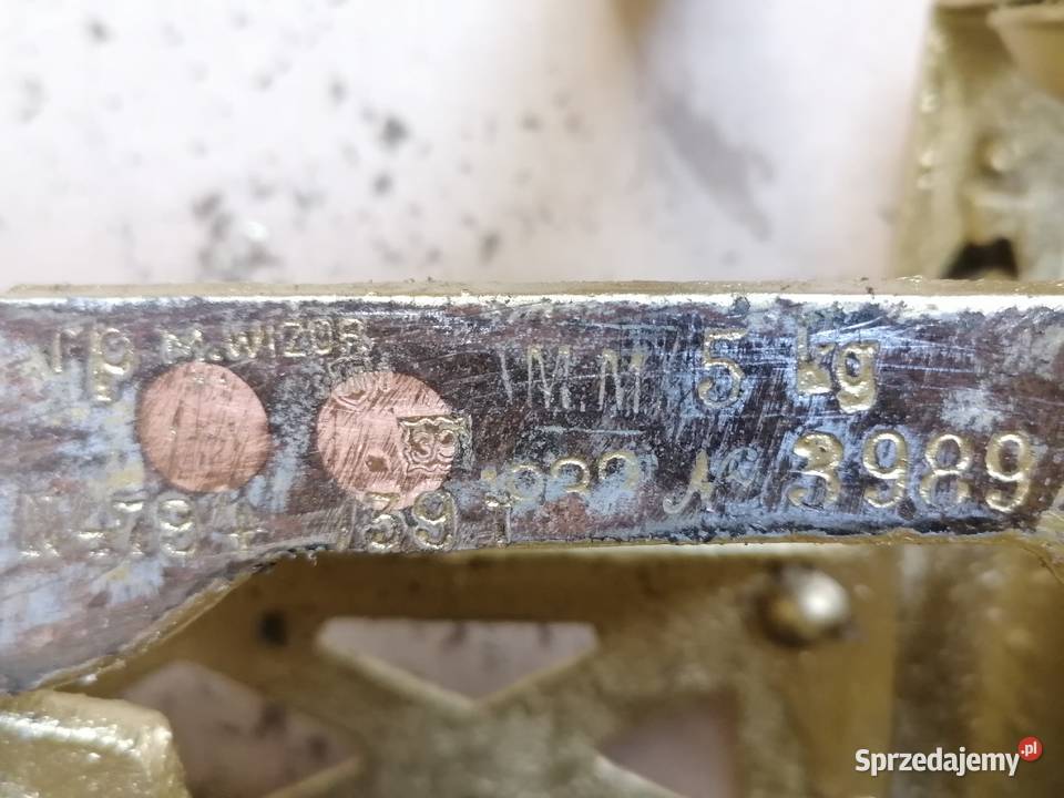 Stara waga szalkowa sprzedam