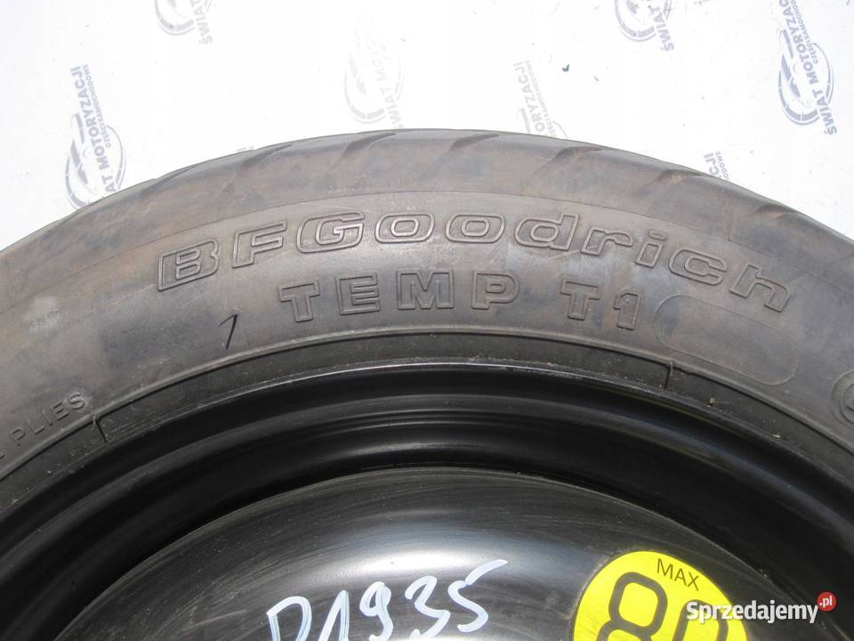NISSAN koło dojazdowe 1257015 95M 4x100 ET39