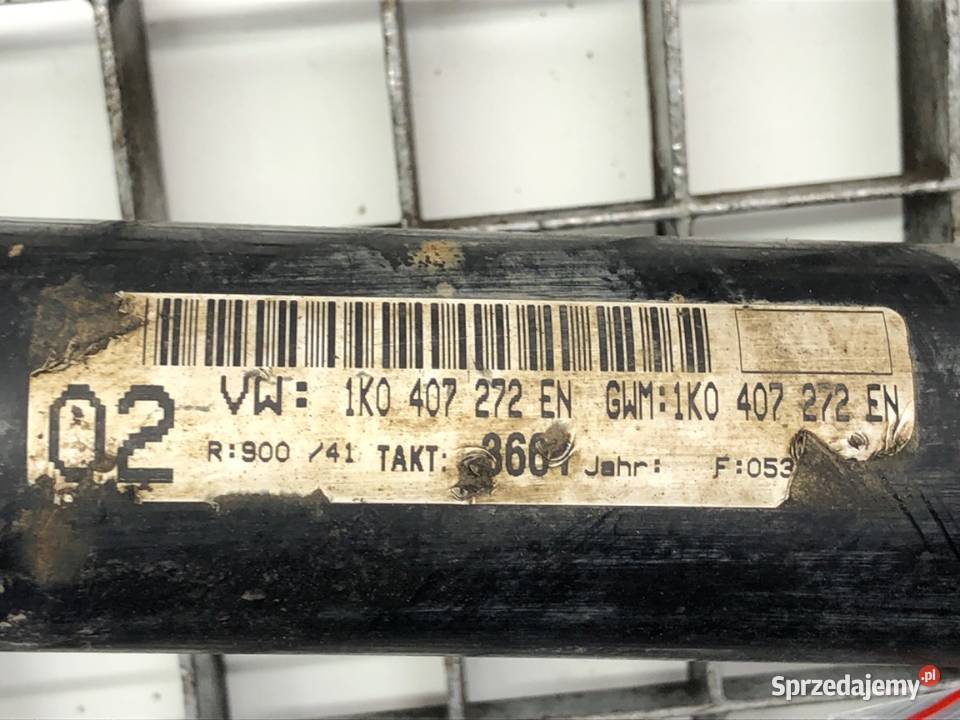 PÓŁOŚ PRAWY PRZÓD VW PASSAT B6 1K0407272EN 20 podkarpackie