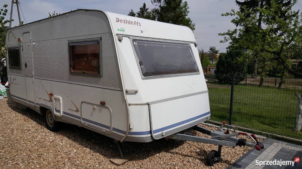 przyczepa kempingowa Dethleffs 1300 DMC 1997r 250kg Strzebiń