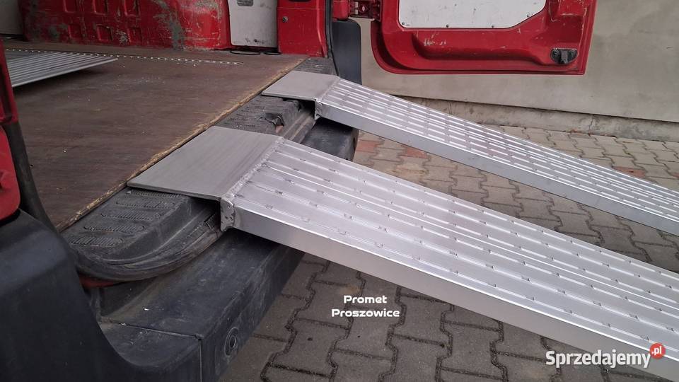 Najazdy Aluminiowe Panelowe Frezowane lekkie do Proszowice