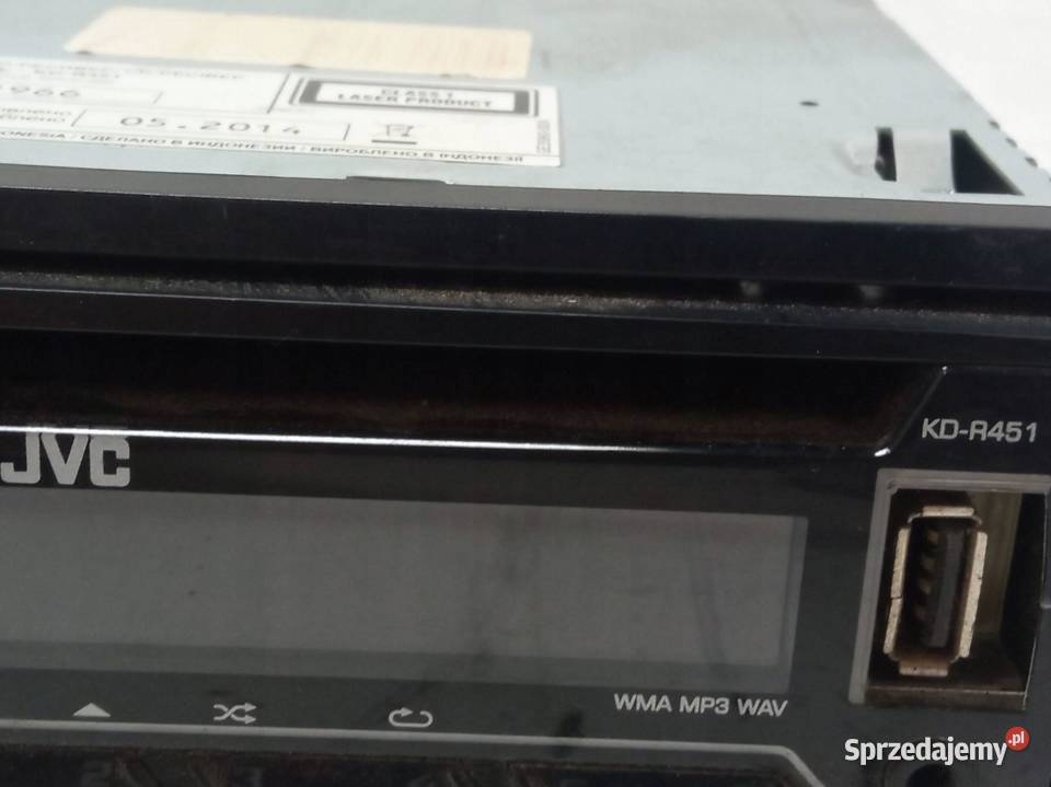 RADIO CD USB AUX JVC KDR451 Mazda MPV II sprzedam