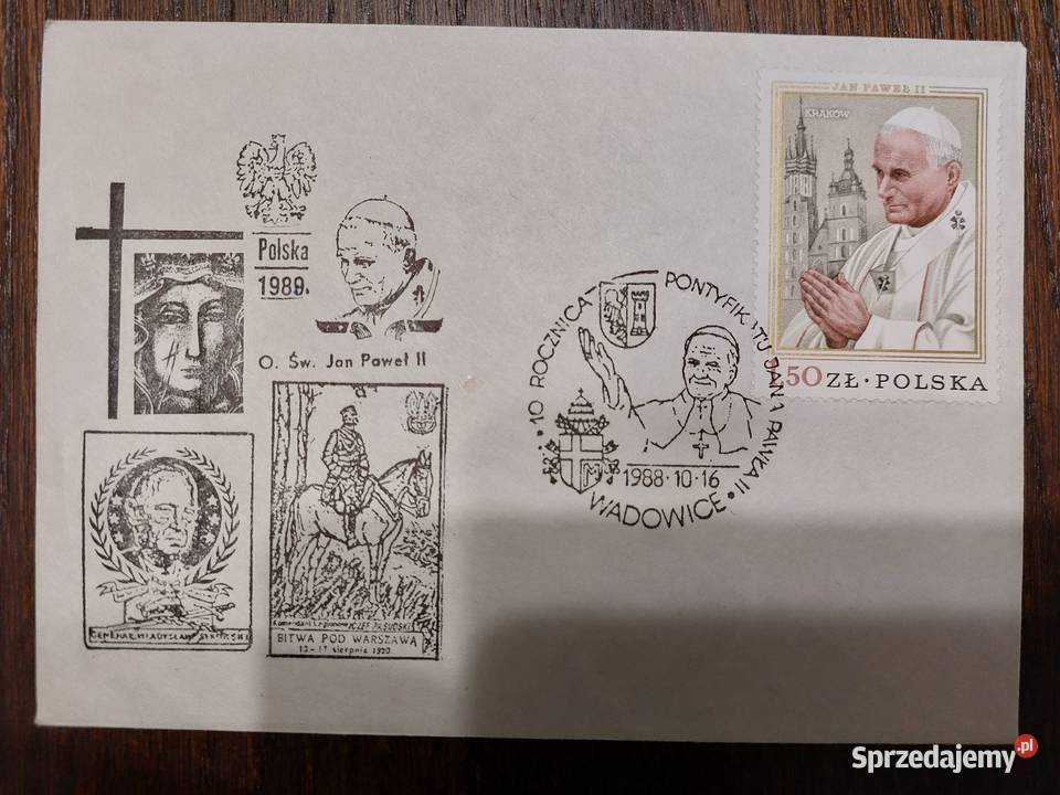 Seria kopert z Ojcem Św Janem Pawłem II wielkopolskie sprzedam