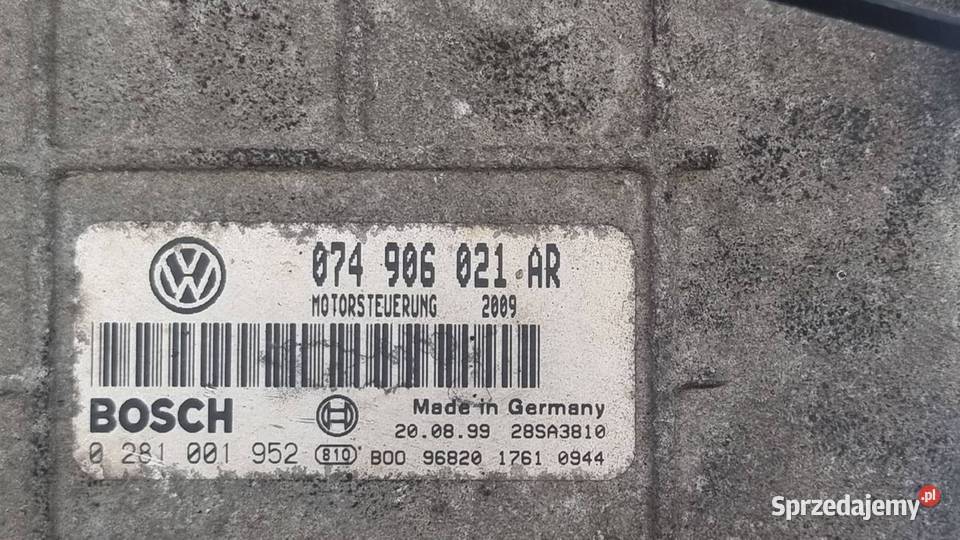 KOMPUTER VOLKSWAGEN LT 35 074906021AR Pozostałe kujawsko-pomorskie Lipno