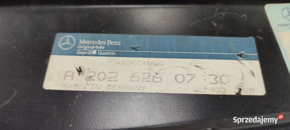 OSŁONA PANEL LEWY PRZÓD MERCEDESBENZ CKLASA W202 lubelskie