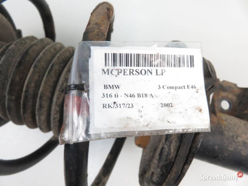 MCPERSON LEWY PRZEDNI BMW E46 18 290985