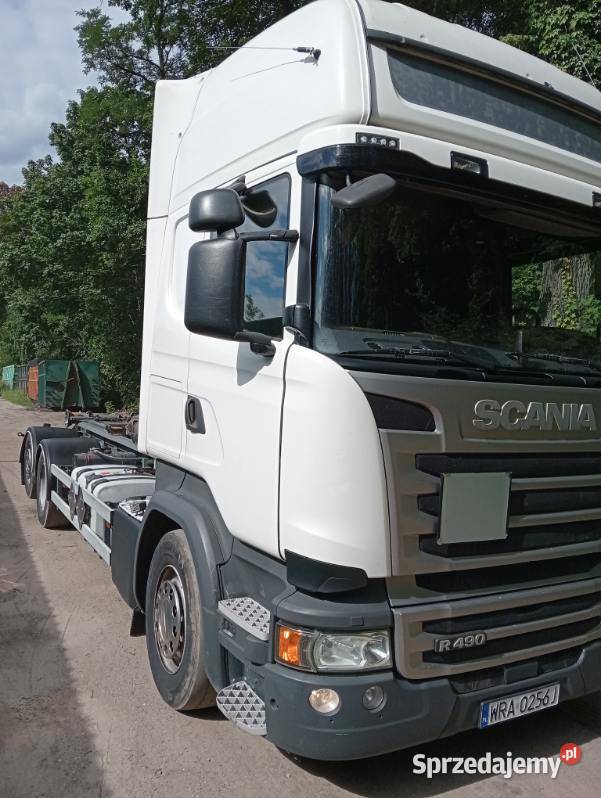 scania 490 6x2 hakowiec 2016 Kozienice