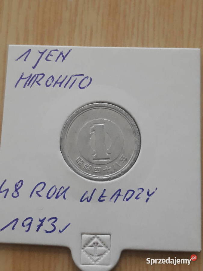 1 Jen Japonia Hirohito 1973 1978 i 1981 r Konin