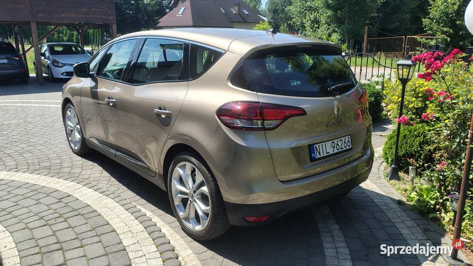 Renault Scenic IV Super Stan Bezwypadek Benzyna Zarejestrowany w Polsce Lubawa sprzedam