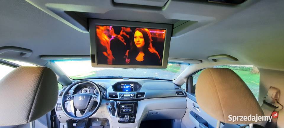 Zadbana Honda Odyssey Special Edition 2016 odtwarzacz DVD Siedlce
