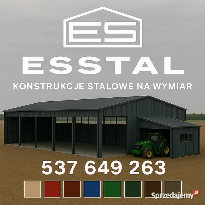 Otwarta Wiata Blaszana HALA MA MASZYNY Magazyn sprzedam