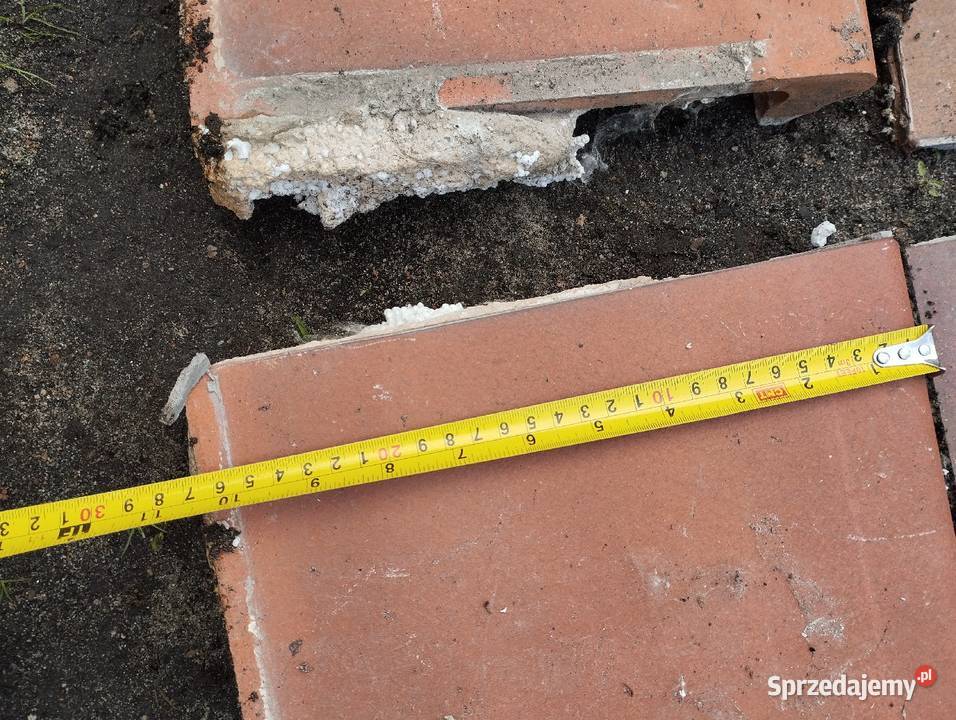 płytki klinkierowe parapet zewnętrzny 20 sztuk Poznań