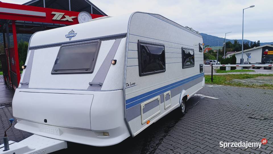 przyczepa kempingowa HOBBY ŁÓŻKA PIĘTROWE Międzybrodzie Bialskie